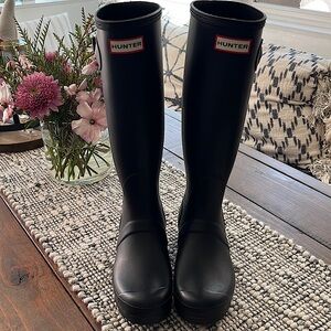 Hunter rain boots